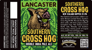 Lancaster Brewing Company Southern Cross Hog March 2014
