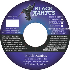 Humboldt Brewing Company Black Xantus