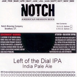 Notch Left Of The Dial IPA March 2014