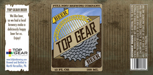 Full Pint Brewing Company Top Gear March 2014