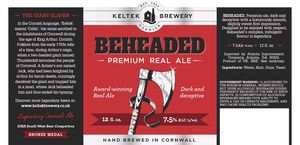 Keltek Brewery Beheaded April 2014
