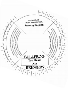 Bullfrog Brewery Toe Head