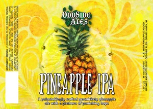 Odd Side Ales Pineapple IPA April 2014