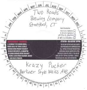 Two Roads Brewing Company Krazy Pucker March 2014
