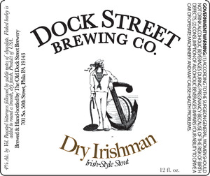 Dock Street Dry Irishman April 2014