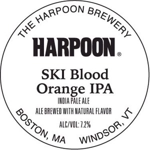 Harpoon Ski Blood Orange March 2014