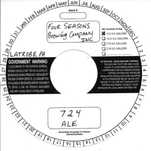 Four Seasons Brewing Company, Inc. 724