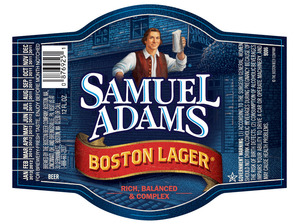 Samuel Adams Boston Lager March 2014