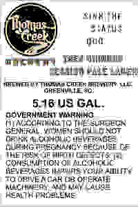 Thomas Creek Brewery Tres Gringos Session Pale April 2014