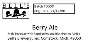 Bell's Berry Ale April 2014