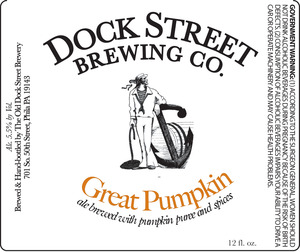 Dock Street Great Pumpkin April 2014