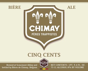 Chimay Cinq Cents April 2014