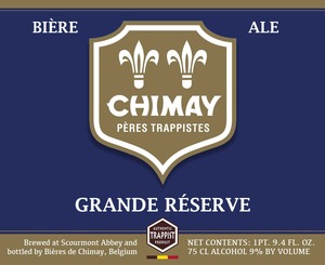 Chimay Grande Reserve April 2014