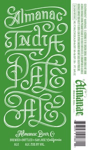 Almanac Beer Co. India Pale April 2014