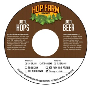 Hop Farm Brewing Company 