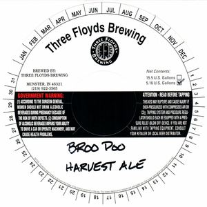 Broo Doo Harvest Ale April 2014