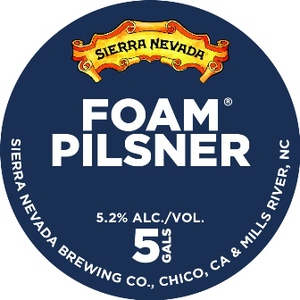 Sierra Nevada Foam Pilsner April 2014