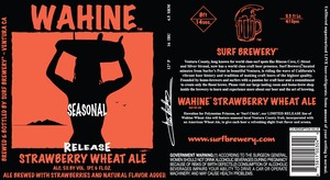 Wahine Strawberry Wheat Ale April 2014