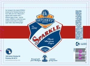 Petoskey Brewing Sparkle