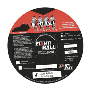 Ei8ht Ball Brewing Like Rabbits