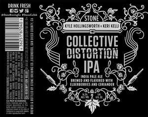 Stone Brewing Co Collective Distortion IPA April 2014