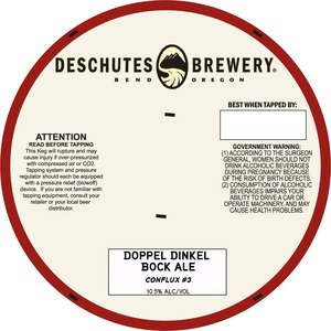 Deschutes Brewery Doppel Dinkel Bock April 2014