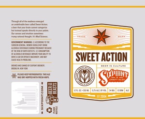 Sixpoint Craft Ales Sweet Action April 2014