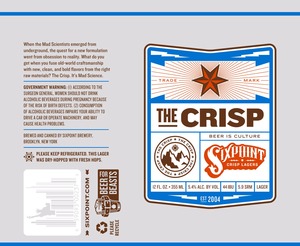 Sixpoint Crisp Lagers The Crisp April 2014