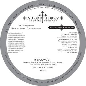 Adroit Theory Brewing Company Bays