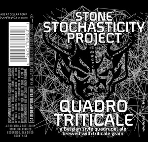 Stone Stochasticity Project Quadrotriticale