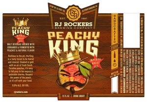 R.j. Rockers Brewing Company, Inc. Peachy King Imperial Wheat