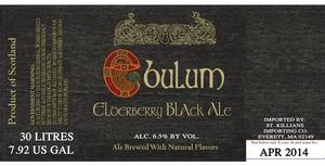 Ebulum Elderberry Black Ale April 2014