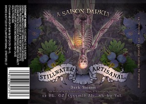 Stillwater Artisanal A Saison Darkly April 2014