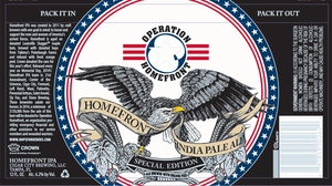 Operation Homefront Homefront India Pale Ale