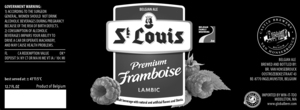 St. Louis Premium Framboise April 2014