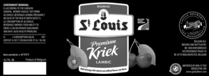 St. Louis Premium Kriek April 2014