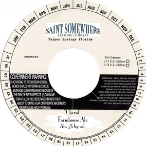 Saint Somewhere Brewing Company Cheval