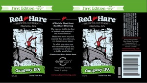 Red Hare Gangway IPA April 2014