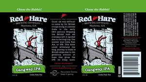 Red Hare Gangway IPA April 2014