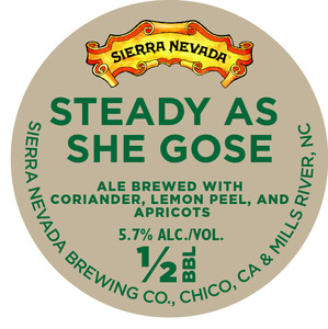 Sierra Nevada Steady As She Gose