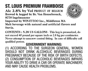 Global Beer Network St. Louis Premium Framboise April 2014