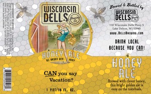 Wisconsin Dells Brewing Co. Honey Ale