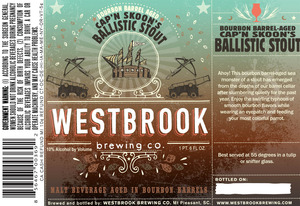 Westbrook Brewing Company Cap'n Skoon's Ballistic