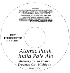 Atomic Punk India Pale Ale April 2014