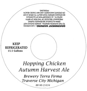 Hopping Chicken Autumn Harvest Ale April 2014