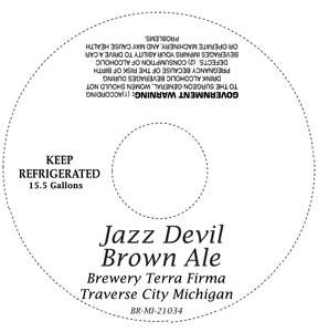 Jazz Devil Brown Ale April 2014