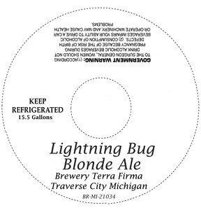 Lightning Bug Blonde Ale April 2014