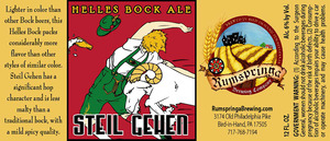 Rumspringa Steil Gehen Helles Bock April 2014