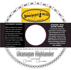 Northern Ales, Inc. Okanagan Highlander April 2014