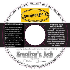 Northern Ales, Inc. Smelter's Ash April 2014